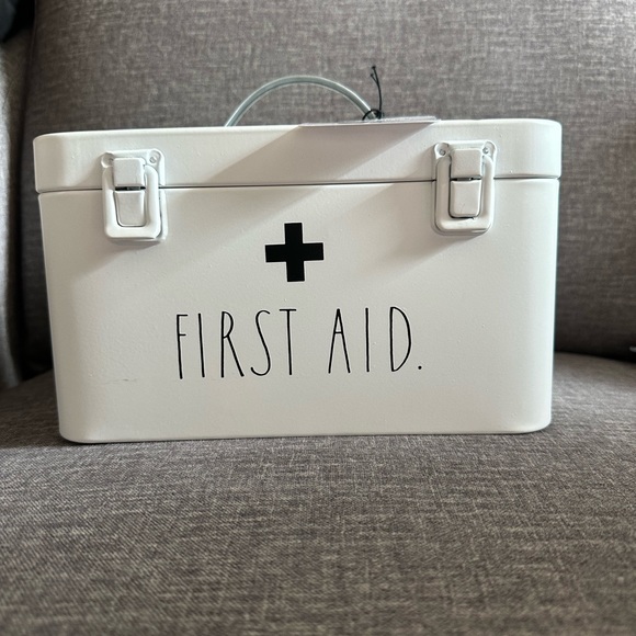 Rae Dunn First Aid Metal Tin